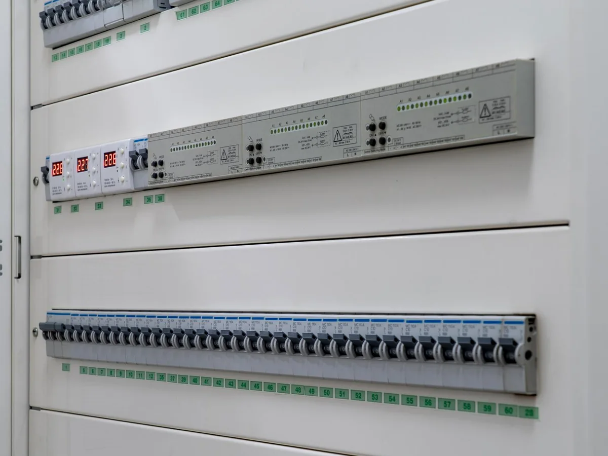 Moderne elektrische Verteilung